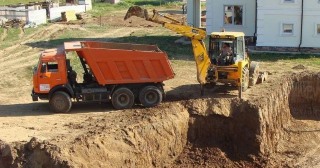 Котлован для дома Сланцы, цена от 307 руб./м3.