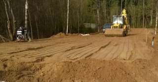 Отсыпка песком Сланцы, цена от 205 руб.