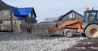 Отсыпка участка Сланцы, цена от 205 р./куб.