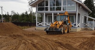 Засыпка участка Сланцы, цена от 205 руб.