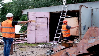 Демонтаж гаражей в Сланцах, цена от 1736 руб. – услуги под ключ от ГОСТСТРОЙ
