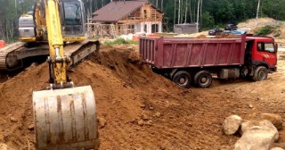 Засыпка участка Сланцы, цена от 205 руб.